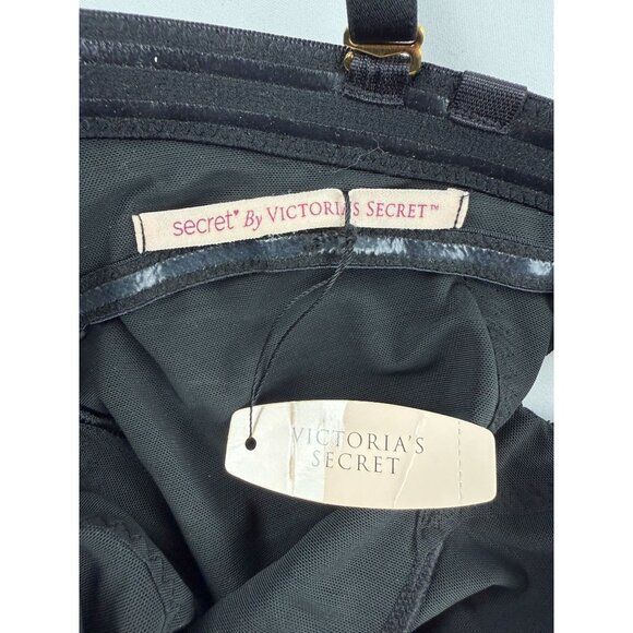 NWT Victoria's Secret Power Figure Cupped Shaping Slip Firm Control Black Size 3 - Picture 6 of 12